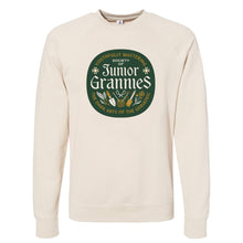 Load image into Gallery viewer, Society of Junior Grannies Screenprinted Crewneck