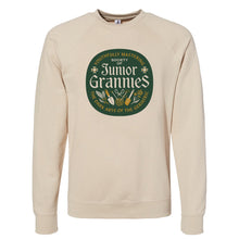 Load image into Gallery viewer, Society of Junior Grannies Screenprinted Crewneck