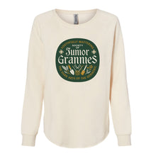 Load image into Gallery viewer, Society of Junior Grannies Screenprinted Crewneck