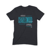 Load image into Gallery viewer, Winnipeg neighbourhoods: Charleswood t-shirts (Black and Dark Heather)