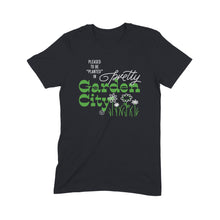 Load image into Gallery viewer, Winnipeg neighbourhoods: Garden City t-shirts (Black and Dark Heather)