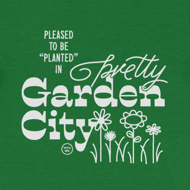 Winnipeg neighbourhoods Garden City t shirts Leaf