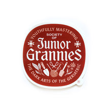 Load image into Gallery viewer, Society of Junior Grannies sticker