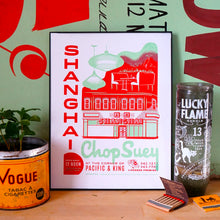 Load image into Gallery viewer, Where all your favourite places are closed forever: Shanghai screenprint
