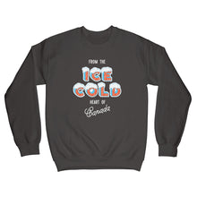 Load image into Gallery viewer, Ice cold heart of Canada crewneck sweatshirt