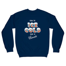 Load image into Gallery viewer, Ice cold heart of Canada crewneck sweatshirt