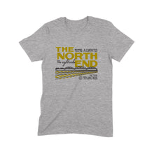 Load image into Gallery viewer, Winnipeg neighbourhoods: North End t-shirts (White and Sport Grey)
