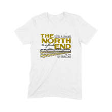 Load image into Gallery viewer, Winnipeg neighbourhoods: North End t-shirts (White and Sport Grey)