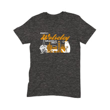 Load image into Gallery viewer, Winnipeg neighbourhoods: Wolseley t-shirts (Black and Dark Heather)