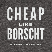 Load image into Gallery viewer, Cheap like borscht crewneck sweater (white print)