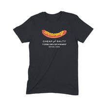Load image into Gallery viewer, Wienerpeg, cheap and salty t-shirt