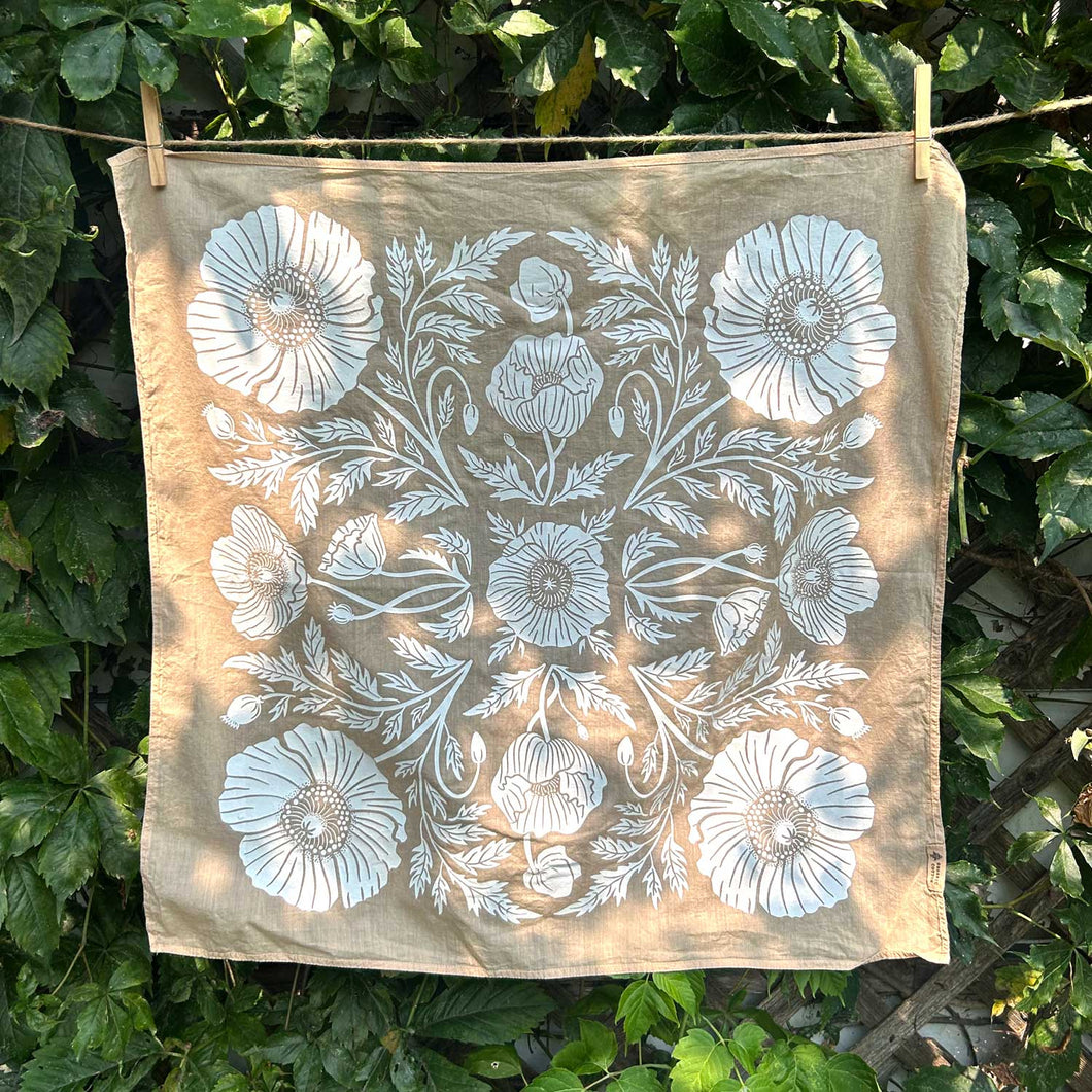 Garden Variety Bandanas: Poppies