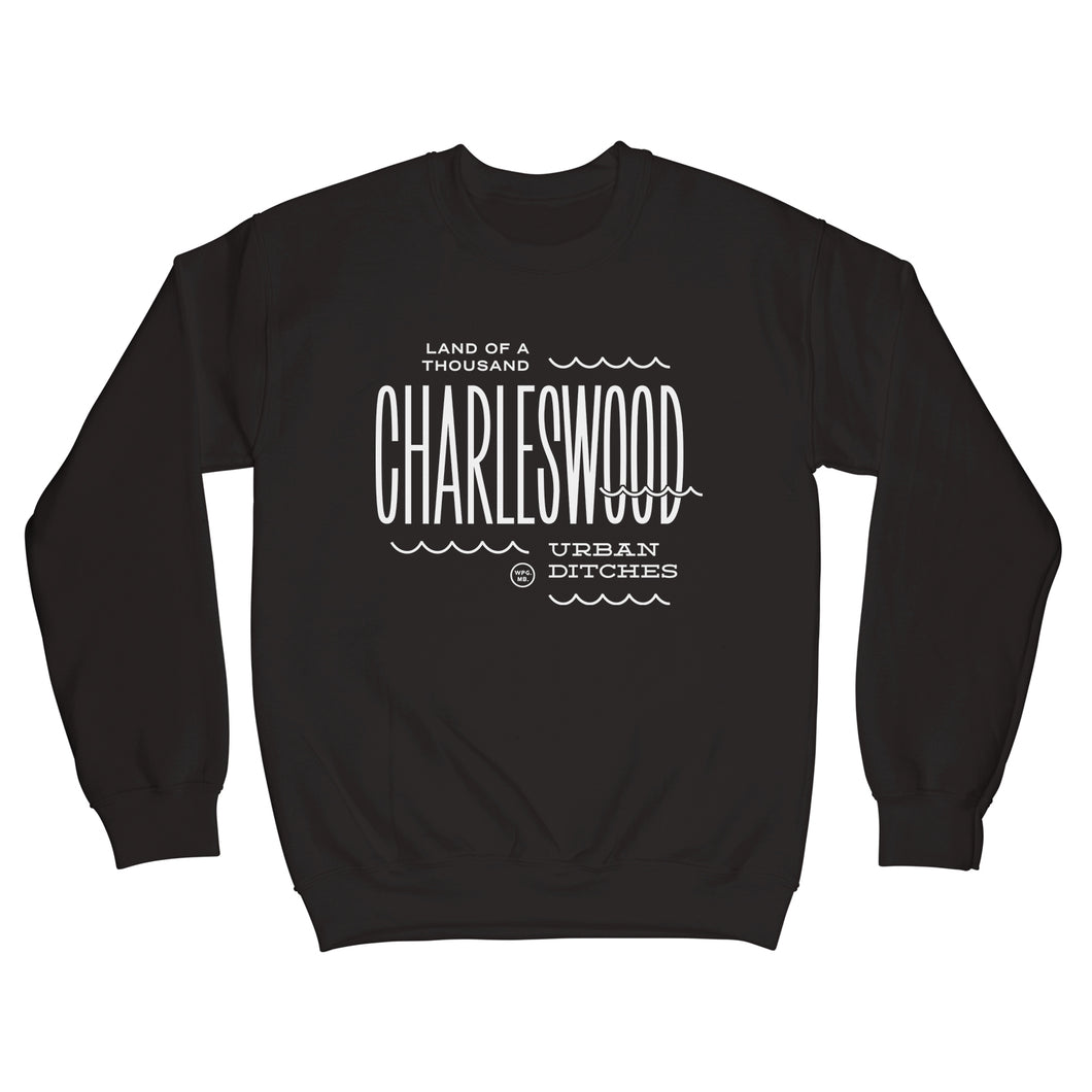 Winnipeg neighbourhoods: Charleswood crewneck sweatshirt
