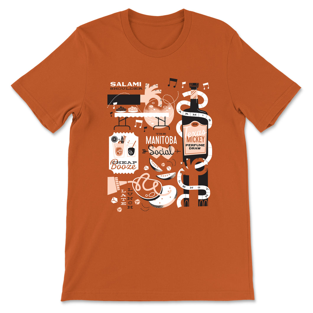 Manitoba social t-shirt
