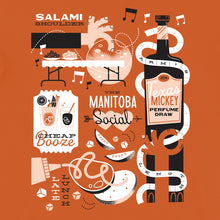 Load image into Gallery viewer, Manitoba social t-shirt
