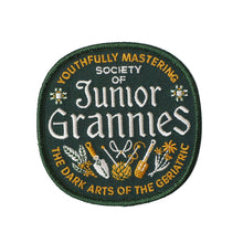 Load image into Gallery viewer, Society of Junior Grannies iron-on patch
