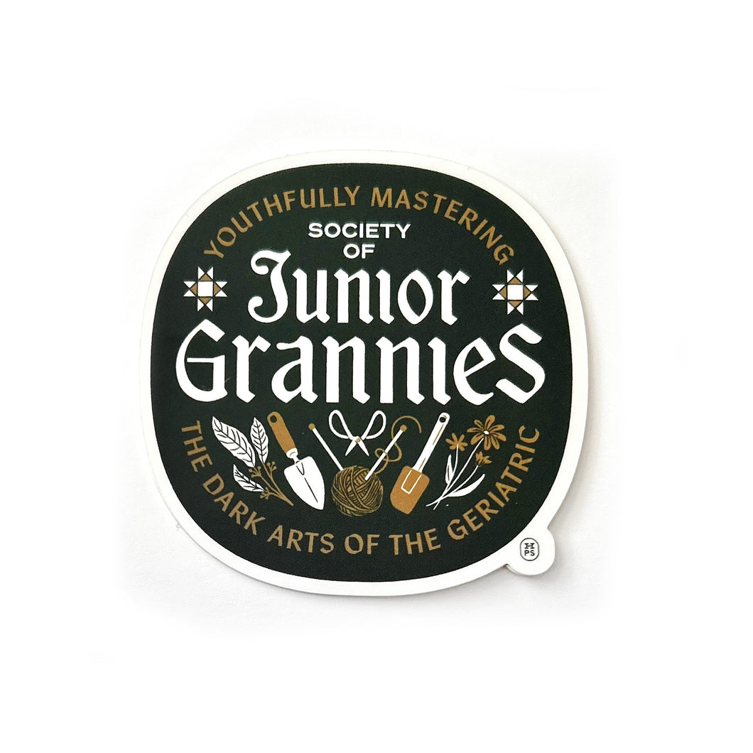 Society of Junior Grannies sticker