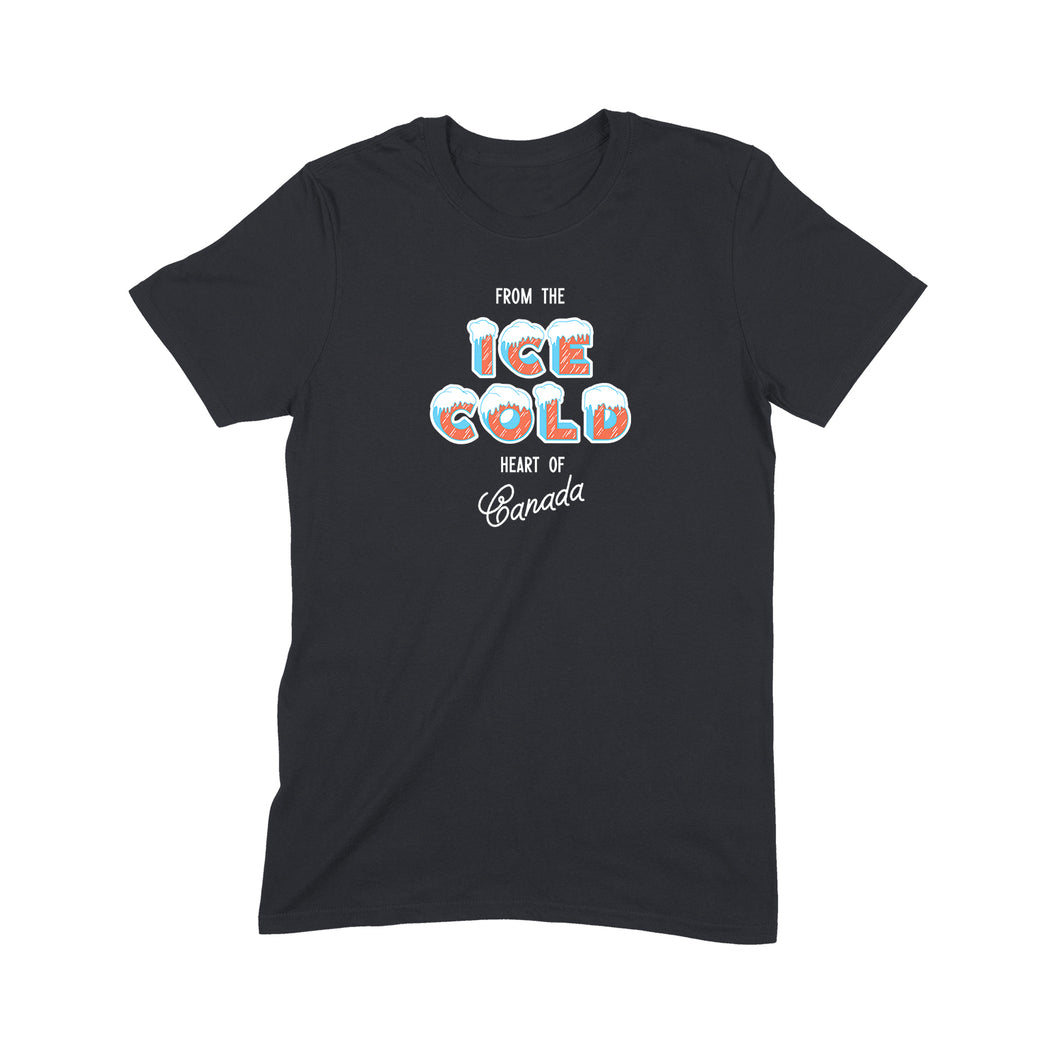 Ice cold heart of Canada t-shirt