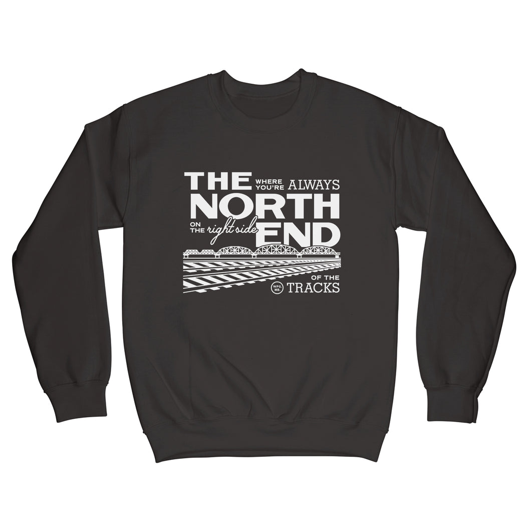 Winnipeg neighbourhoods: North End crewneck sweatshirt