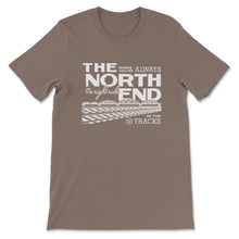Load image into Gallery viewer, Winnipeg neighbourhoods: North End t-shirts (Pebble)
