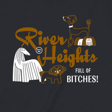 Load image into Gallery viewer, Winnipeg neighbourhoods: River Heights t-shirts (Black)
