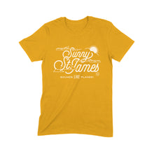 Load image into Gallery viewer, Winnipeg neighbourhoods: St. James t-shirts (Sunshine)
