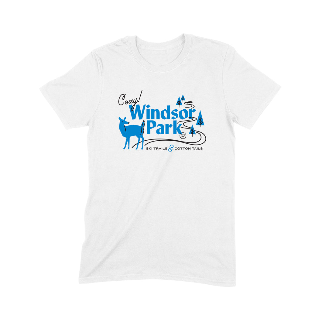 Winnipeg neighbourhoods: Windsor Park t-shirts (White and Sport Grey)