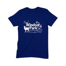 Load image into Gallery viewer, Winnipeg neighbourhoods: Windsor Park t-shirts (Blue)

