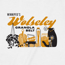 Load image into Gallery viewer, Winnipeg neighbourhoods: Wolseley t-shirts (White)
